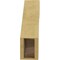 Ekena Millwork 5-inch W x 14-inch D x 18-inch H Stanfield Rough Cedar Woodgrain TimberThane Knee Brace, Primed BRCUR05X14X18STARCPR - alternate 6